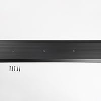 Vista 5 de Umbrales de aluminio de 7 pulgadas, negro/plata, sillín de uso residencial/comercial, fácil instalación y accesible/clasificación a prueba