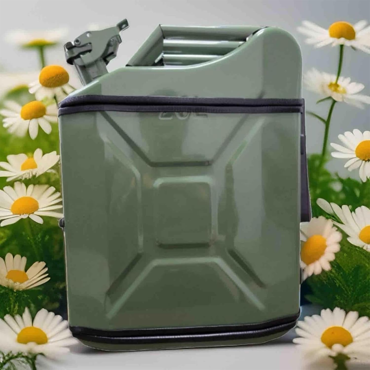 ERICAT Mini Christmas Can Bar, Portable Whiskey Bar with Handle Design, 20L Gas Canister Design and Unique Structural Design, Realistic Simulation, for Dad