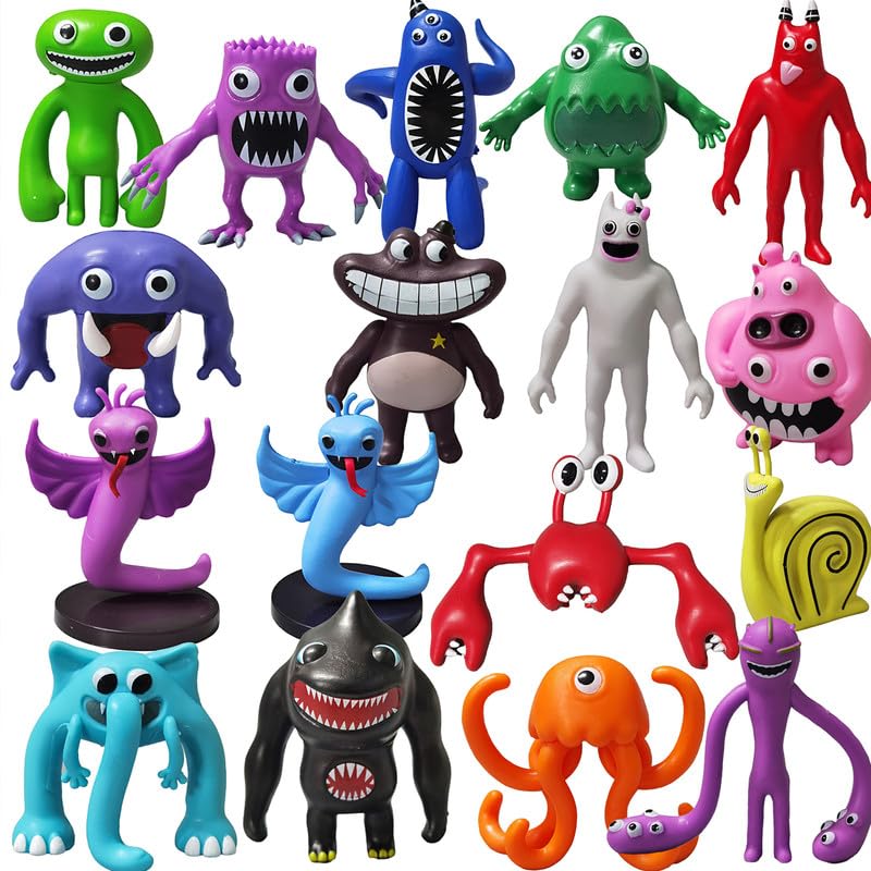 NILUTO 18Pcs Banban Action Figure Set - Jumbo Josh Figures, Opila Bird Toys - Banban Figures