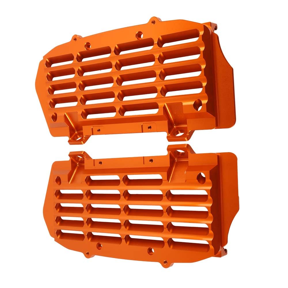 Protector de radiador Radiadores para motocicleta, cubierta de rejilla para KTM EXC F EXCF SXF XC SX XCF-W XCW TPI Six Days 250 350 450 200 300 500 (Naranja)