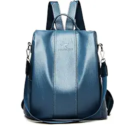 Mochila Moda Simples Feminina Mochila de Viagem Multifuncional