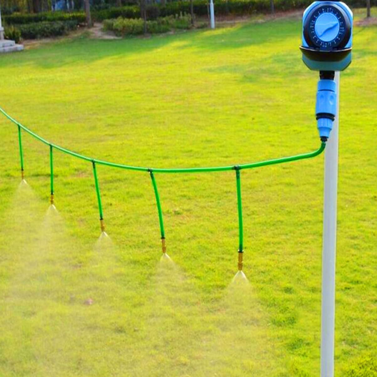 Happyyami 90 Pz Ugello in Rame Atomizzato Irrigatori a Spruzzo Per Irrigazione Ugello Per Tubo Di Irrigazione Gocciolatori Regolabili Kit Di Irrigazione a Goccia Verdura Ottone Plastica