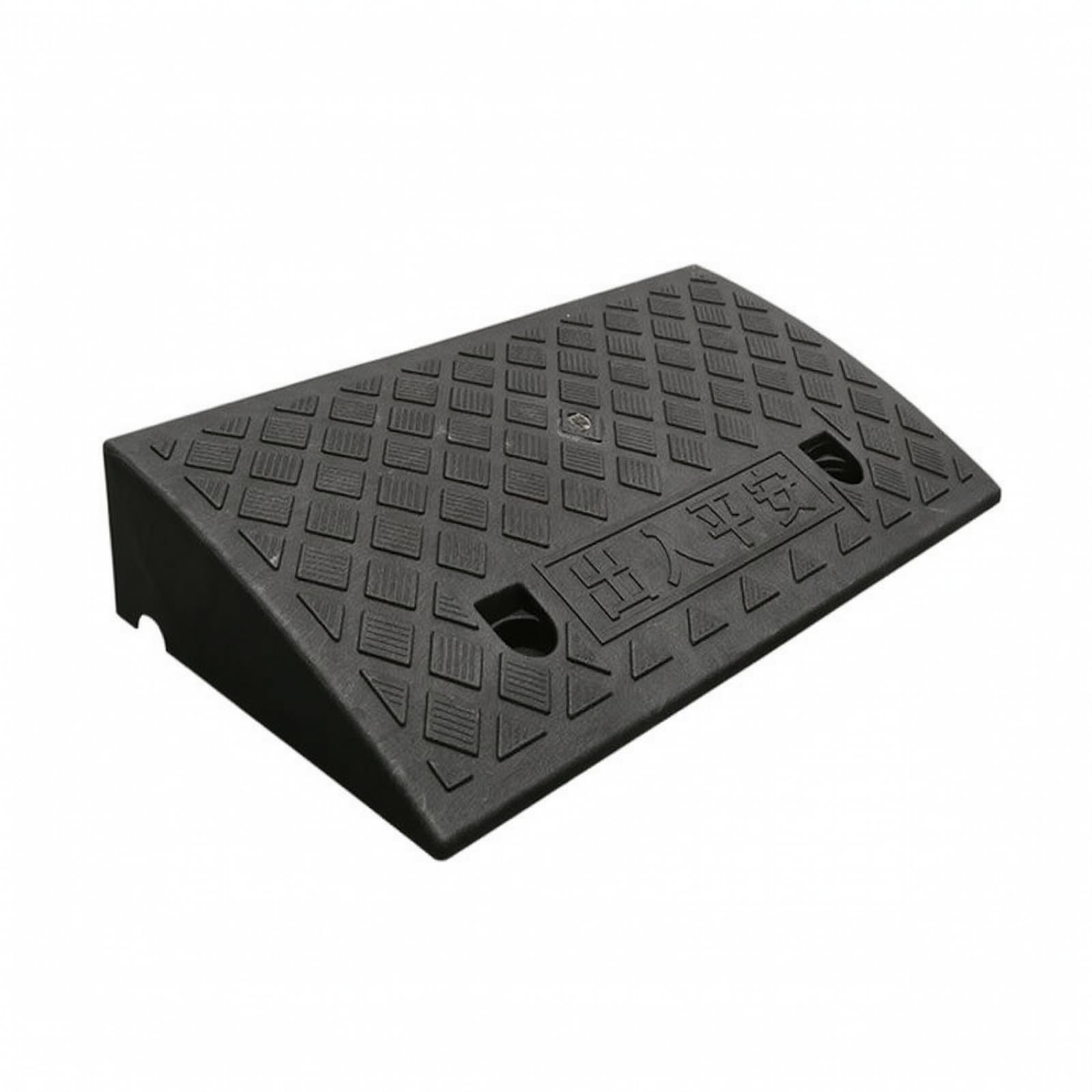 Rampe da Marciapiede Minimale, Nero, 50 × 27 × 11 Cm