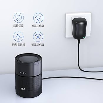 ユニバーサルAC DCアダプタ ポータブルスピーカー ミニ セット