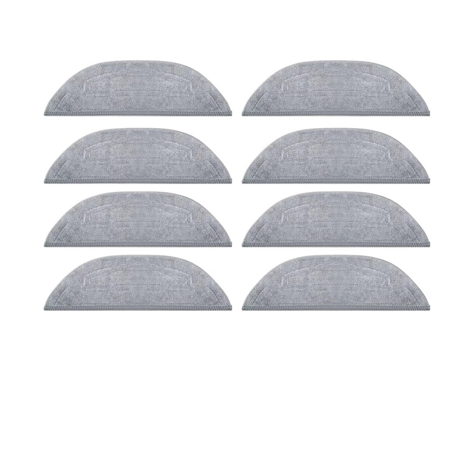 SZRAYZFTI Compatible For Roborock,S8 Maxv UltraG20S Shock Mop Cloth Round Rag Robot Vacuum Cleaner Accessories Parts(6 pcs)