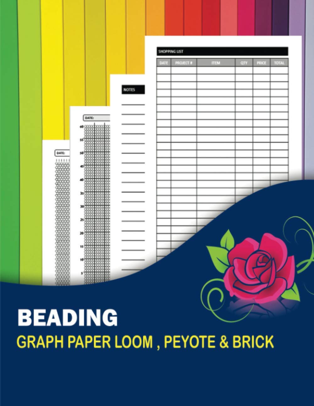 Buy Beading Graph Paper Loom, Payote & Brick Blank Multiple Pattern