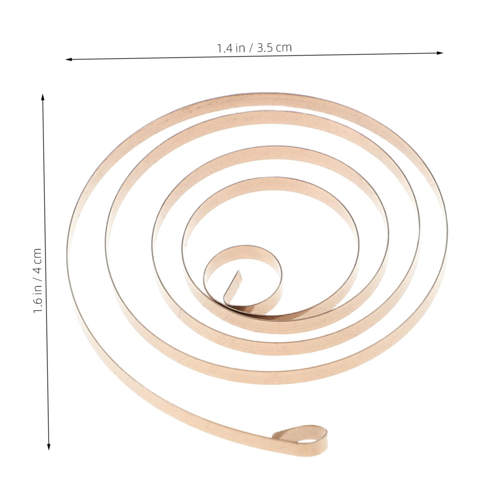 Gogogmee Stainless Steel Spring Replacement for Wind Up Clockwork Mechanism for Mini Dancing Reliable Power Source for Playtime User Friendly Installation