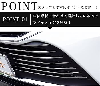 サムライプロデュース 80ハリアー専用 フロントグリル ガーニッシュ サムライプロデュース ハリアー80系 ロアグリル ガーニッシュ 2P