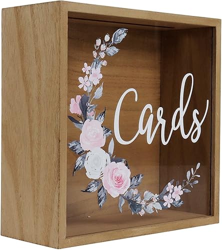 Miniatura 10 de Caja rústica con forma de puerta de luna de miel con puerta, para tarjetas y regalos en bodas, eventos de bebés y novias, y fiestas