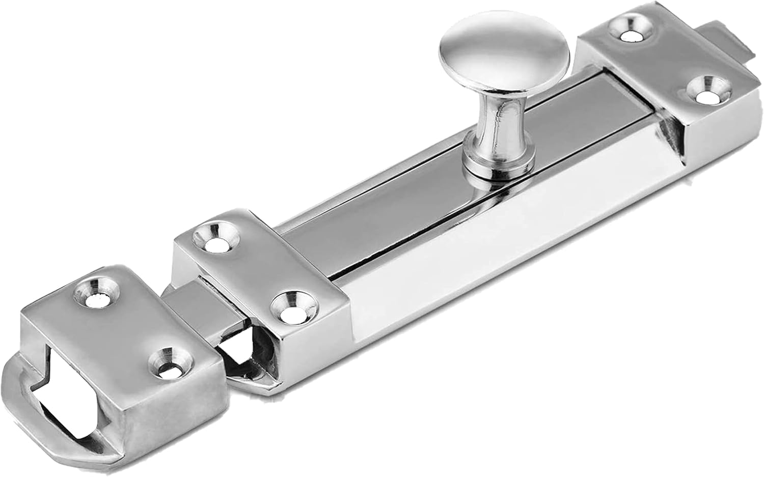 SUL Heavy Duty Tower Bolt, Door Bolt Polished Brass,Mounted Sliding