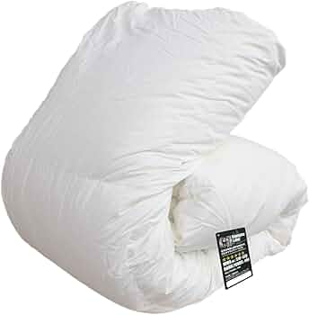 羽毛布団 シングル ハンガリー産ホワイトマザーダック 二層キルト 超長綿 生成り 61nPADA2UaL._AC_UF350,