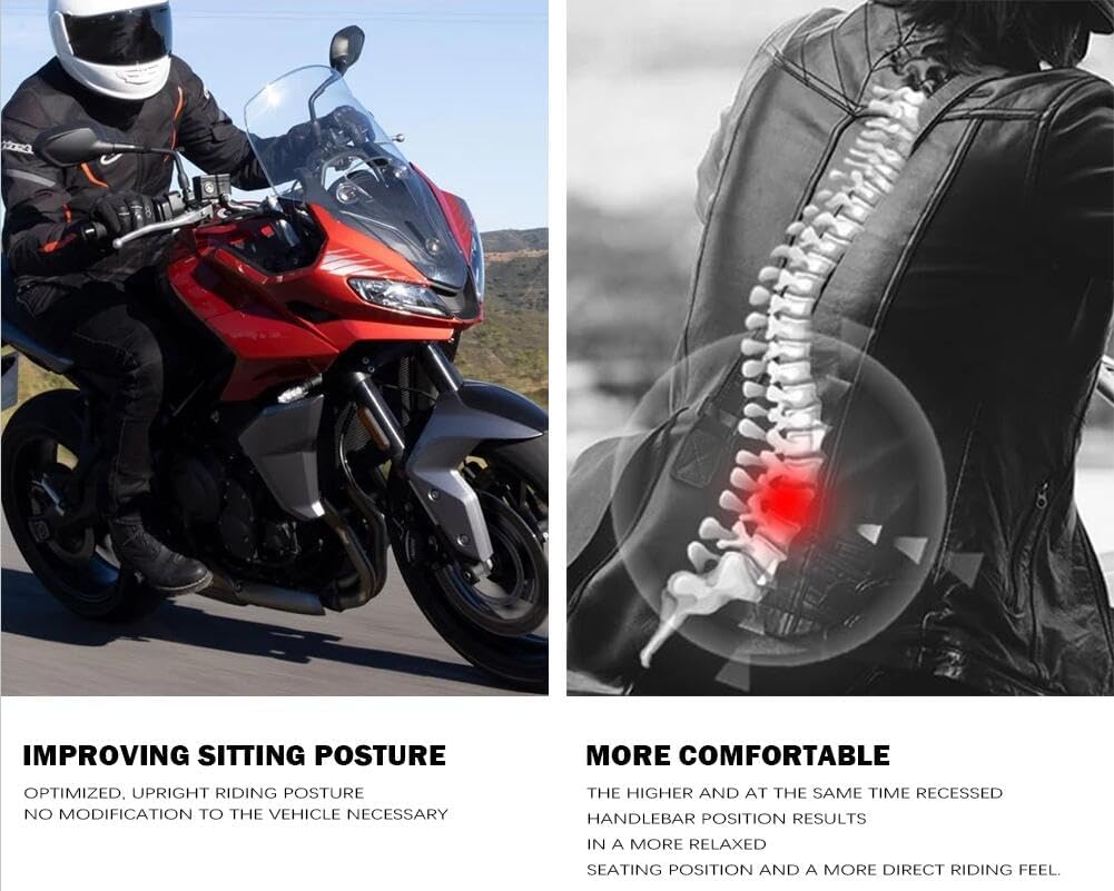R1300GS Accessories Motorcycle Handlebar Riser For R1300GS R1300 GS R 1300GS r1300gs Handlebar Riser Handle Bar Clamp Extend Adapter