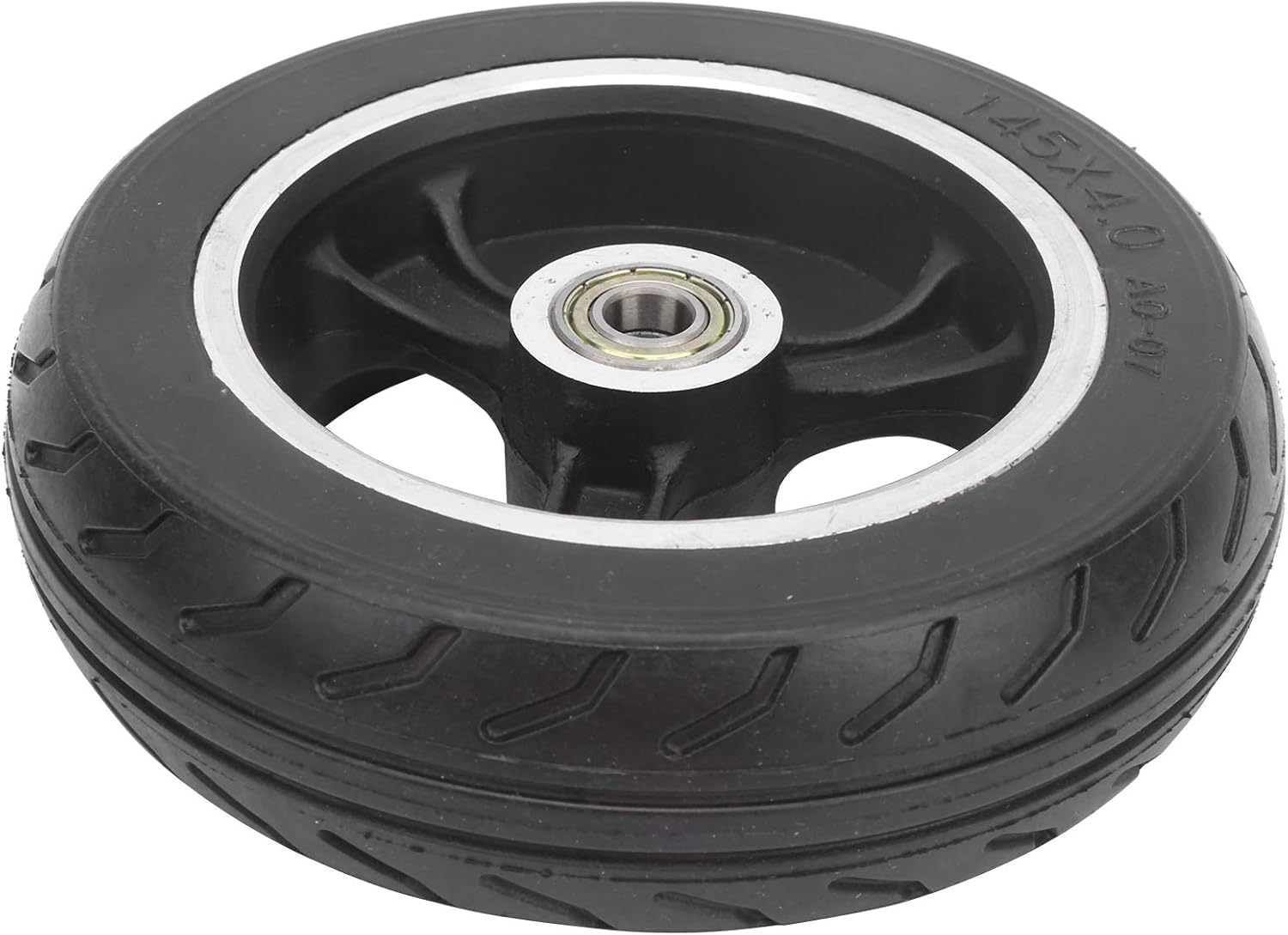 Keenso Electric Scooter Wheel, 6-inch Solid Tire Explosion-proof Replacement for Electric Scooters Children's Trolleys - Image 4