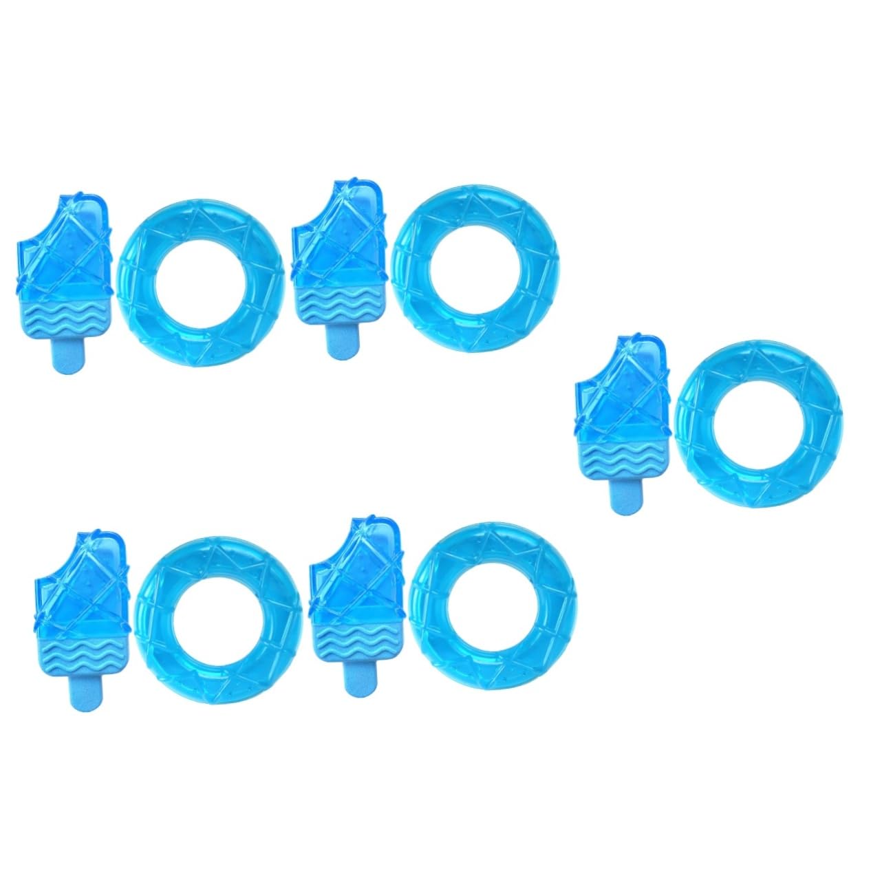 Milisten 10piezas Juguete Masticable para Función Refrigerante Juguete De Masticación para Cachorros para Entrenamiento y Diversión Verano Material Resistente y