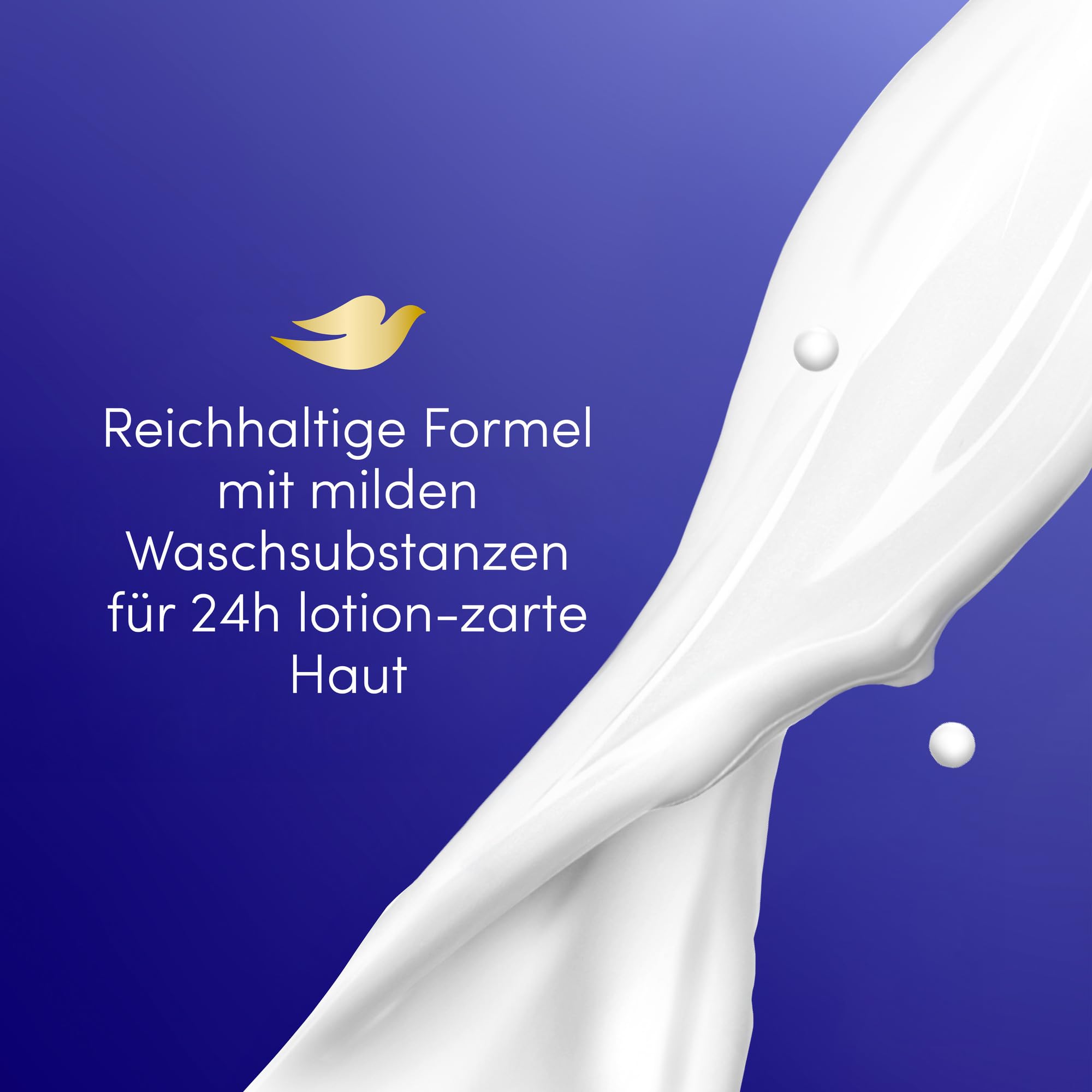 Dove Advanced Care Duschcreme Reichhaltige Pflege für 24 Stunden lotion-zarte Haut direkt aus der Dusche mit Pro-Ceramide Technology 225 ml