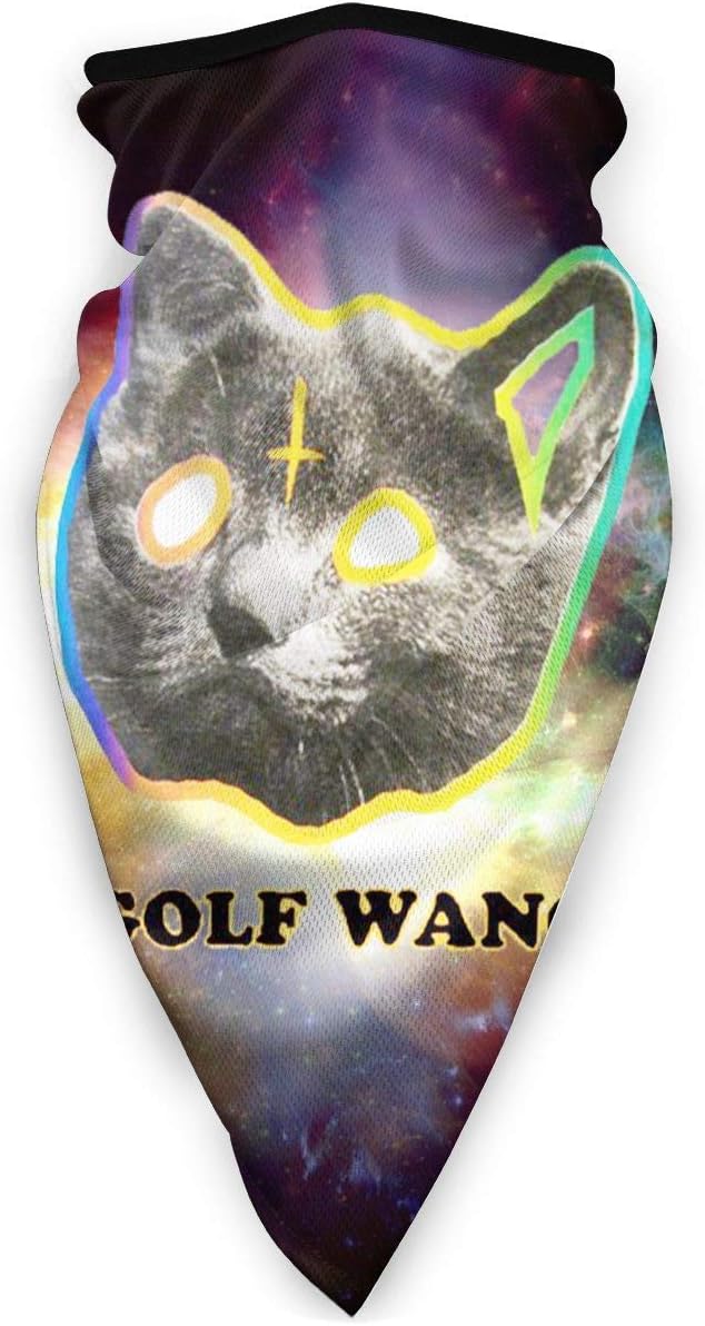 NA Balaclava Windproof Face Mask OFWGKTA Golf Wang Cat Bandanas Protection Face Anti Dust Pollution Neck Gaiter Outdoor