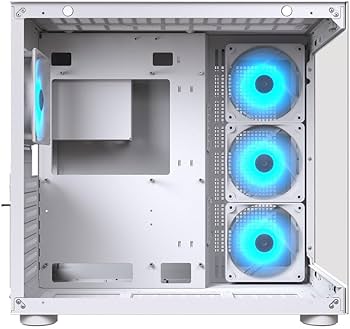 新品 COUGAR FV150 RGB White ピラーレスミドルタワーケース COUGAR FV150 RGB - Mid Tower Dual Chamber PC Case - COUGAR