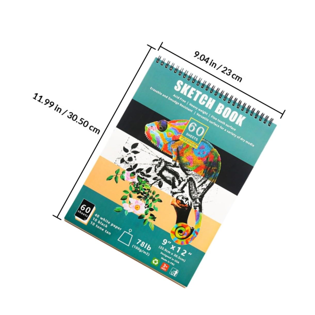 NUOBESTY Lápices de Dibujo Profesional para Adolescentes, 1 Set | Diseño Portátil y Ligero, Materiales Nylon, Madera, Metal y Papel, Ideas para Navidad, Cumpleaños y Año
