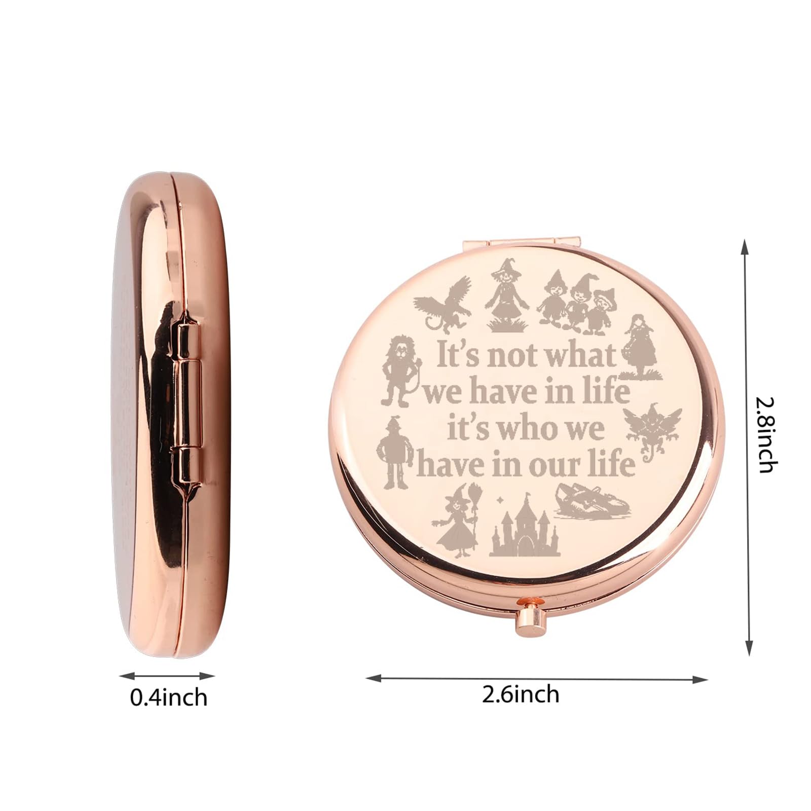 Allied Brass DMF-2/5X-MBL Adjustable Height Floor Standing Make-Up Mirror 8 Inch Diameter with 5X Magnification, Mediterranean Blue