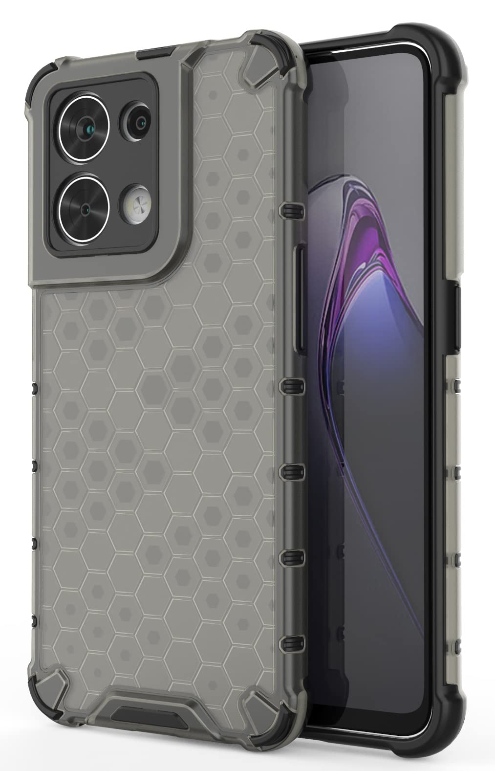 Glasgow Back Case Cover Designed for Oppo Reno8 5G / Reno 8 5G - Black (B0BDWHTH93) Amazon Price History, Amazon Price Tracker