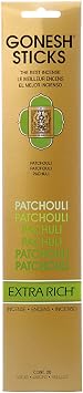 Patchouli - 20 STICK PACK - Extra Rich Incense by GONESH