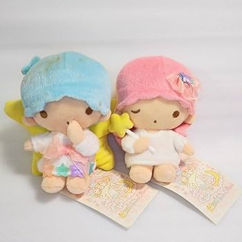 Amazon.co.jp: キキララ ぬいぐるみ リトルツインスターズ