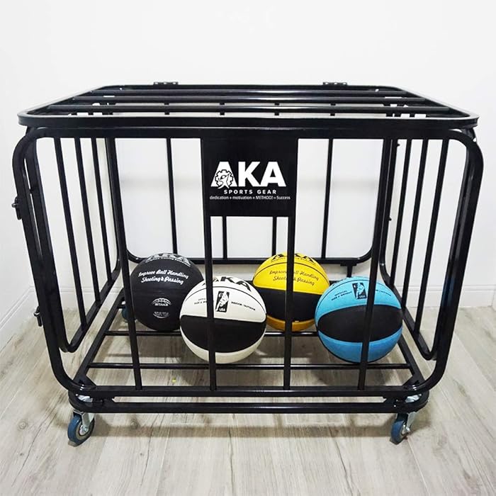Buy AKA Spors Ball Equpment Cart Ball Storage for Soccer, Volleyball