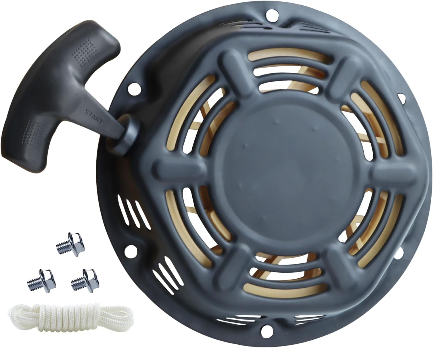 Recoil Starter Pull Start Assembly for Generator Champion Honda Pulsar Ryobi Habor Freight Predator 46598 3000 3500 4000 4500 Watt 196cc 212cc 224cc Minibike Go Kart