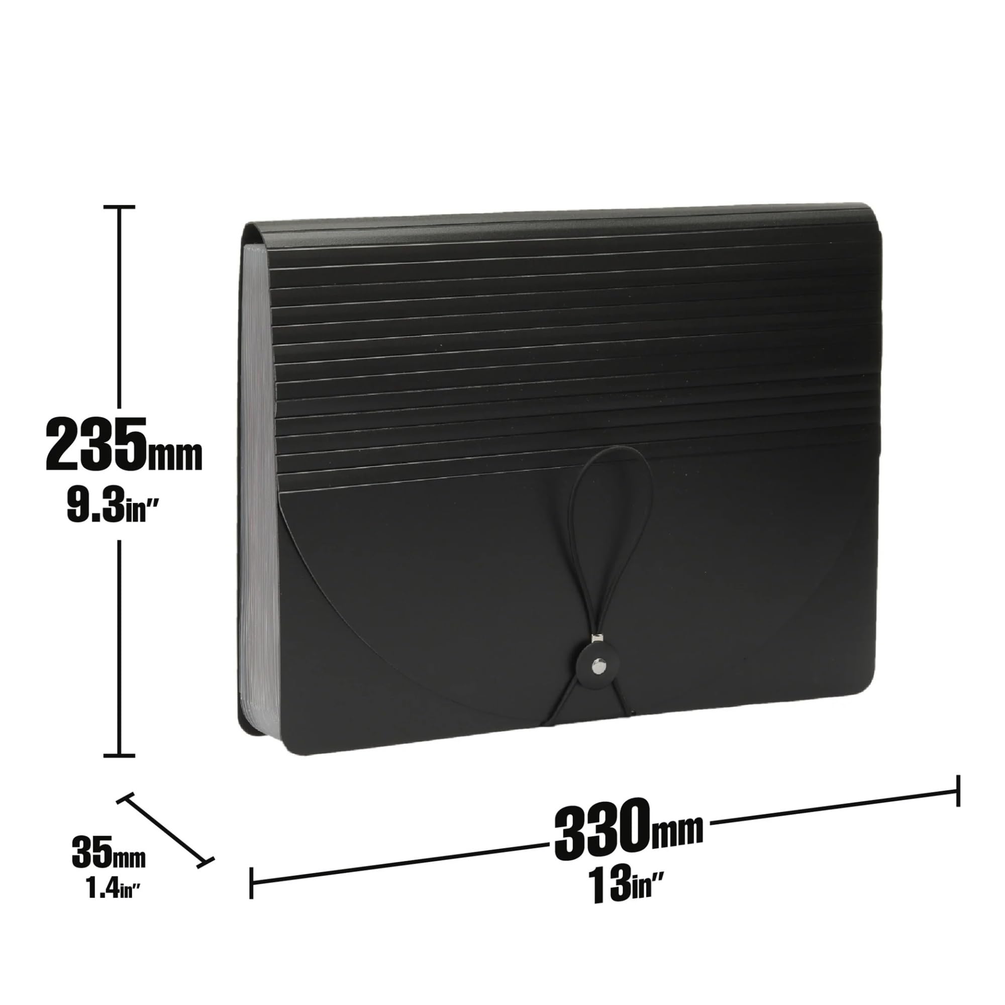Dokumentenmappe Fächermappe mit 13/24 Taschen, Akkordeon, A4-Letter-Format, tragbarer Dokumenten-Organizer mit farbigen Registern for Studenten(24 Pocket)