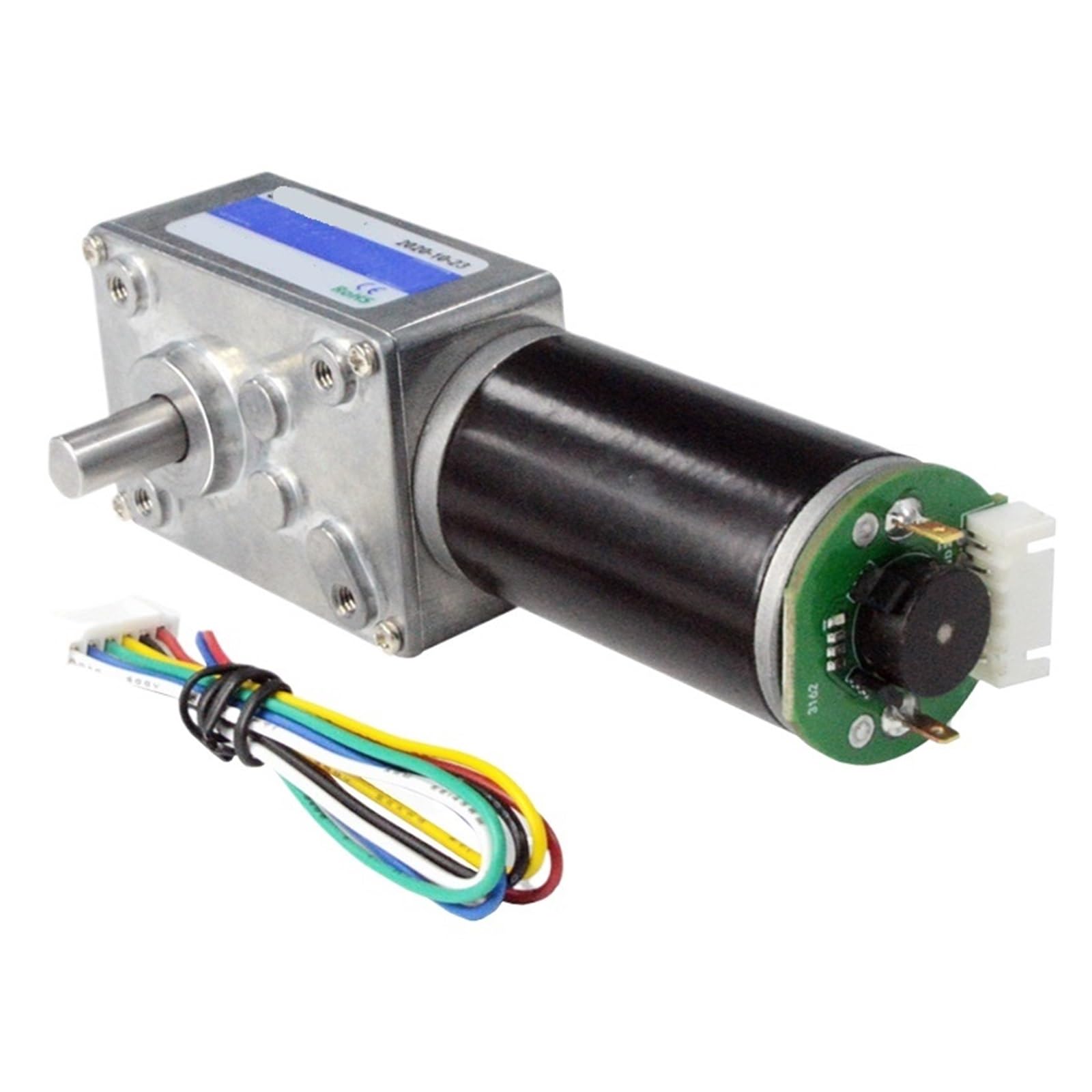 Motorreductor helicoidal metálico de Alto par, 5840-31zy, CC 12 V 24 V, con codificador(27rpm,12V)
