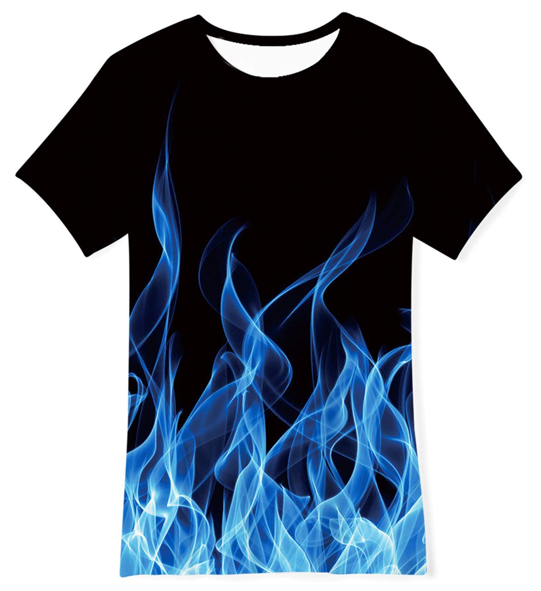 TUONROAD Camisetas Niños Camiseta de Manga Corta para Niña 3D Verano Top T Shirts 6-14 Años