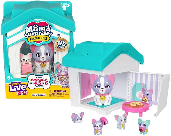 Little Live Pets Mama Surprise - Families Casinha