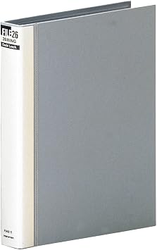 Maruman F678R-11 Loose Leaf Binder, B5, Double Lock, 26 Holes, Gray
