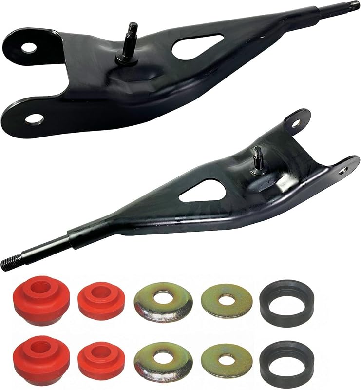 Braço de controle do raio dianteiro D-ETEGNIK com buchas para Ford Bronco II, Explorer e Ranger – 1 conjunto