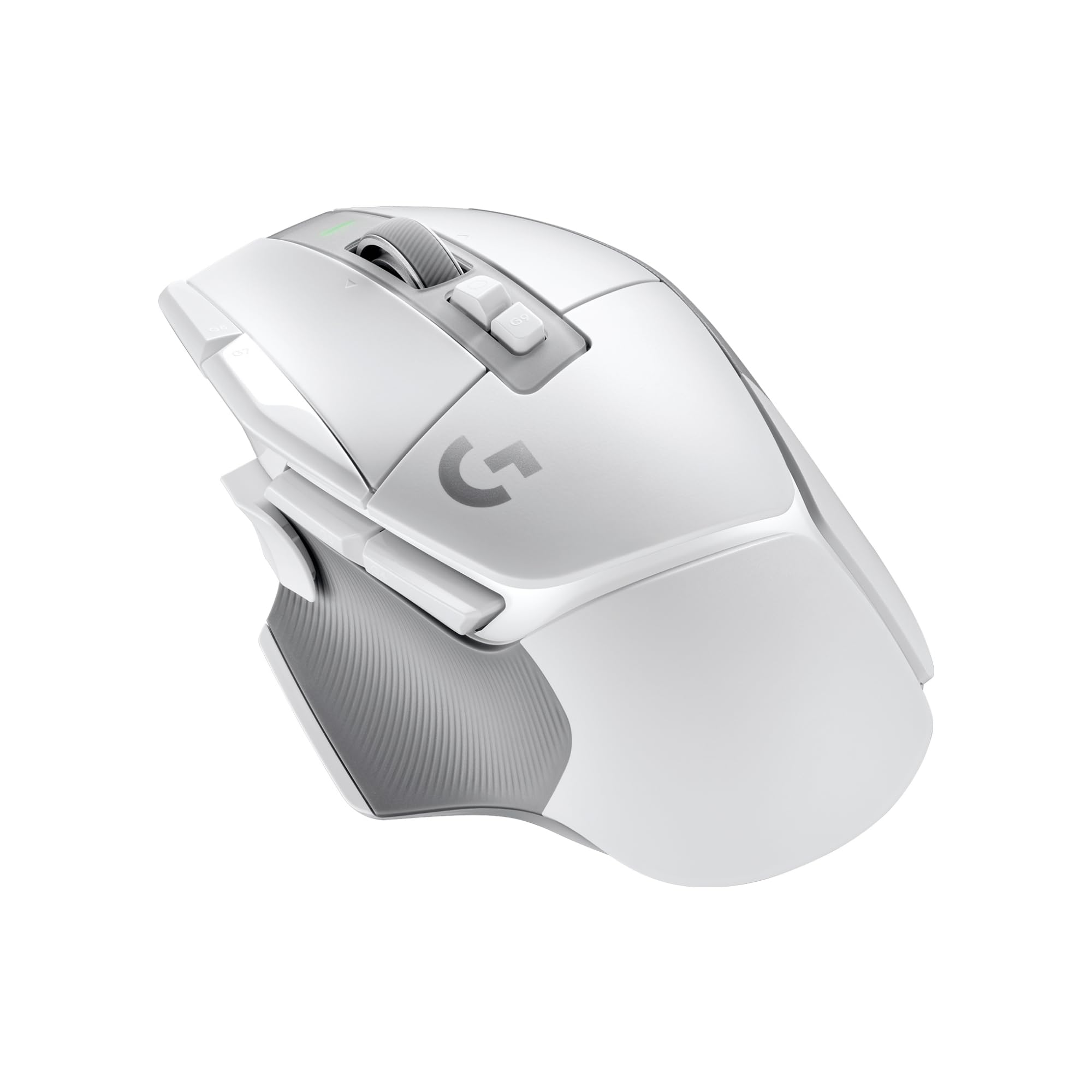 G502 X LIGHTSPEED Wireless Gaming Mouse Optical Hybrid LIGHTFORCE Buttons, HERO 25K Sensor, PC Compatible - macOS/Windows - White