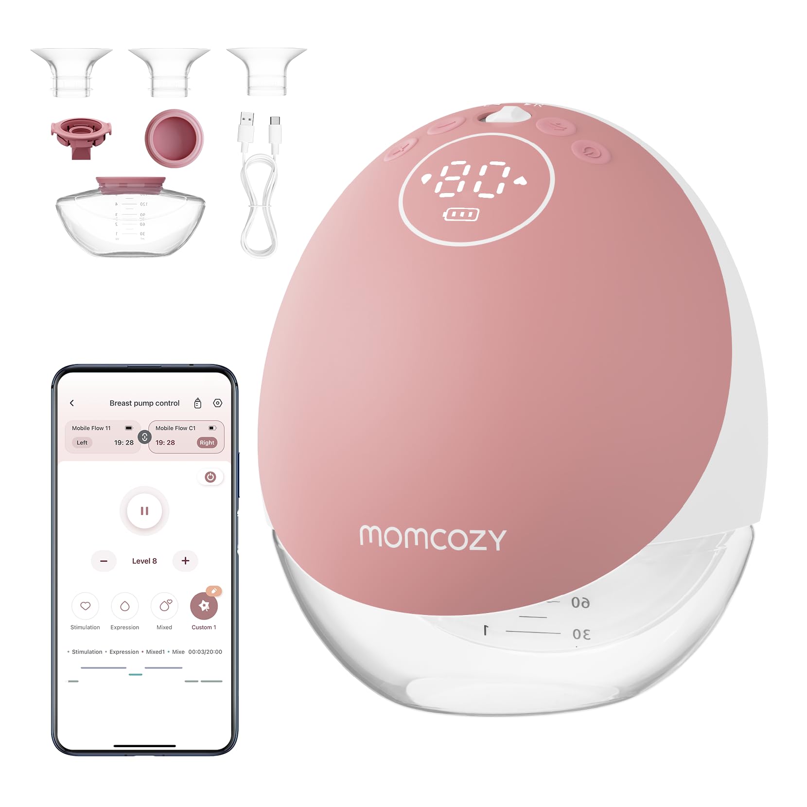 Momcozy Wearable Pump BP223-19