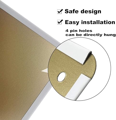 Miniatura 3 de Póster de metal con texto en inglés This is Our Happy Place (This is Our Happy Place) para el hogar, bar, piscina, 8 x 12