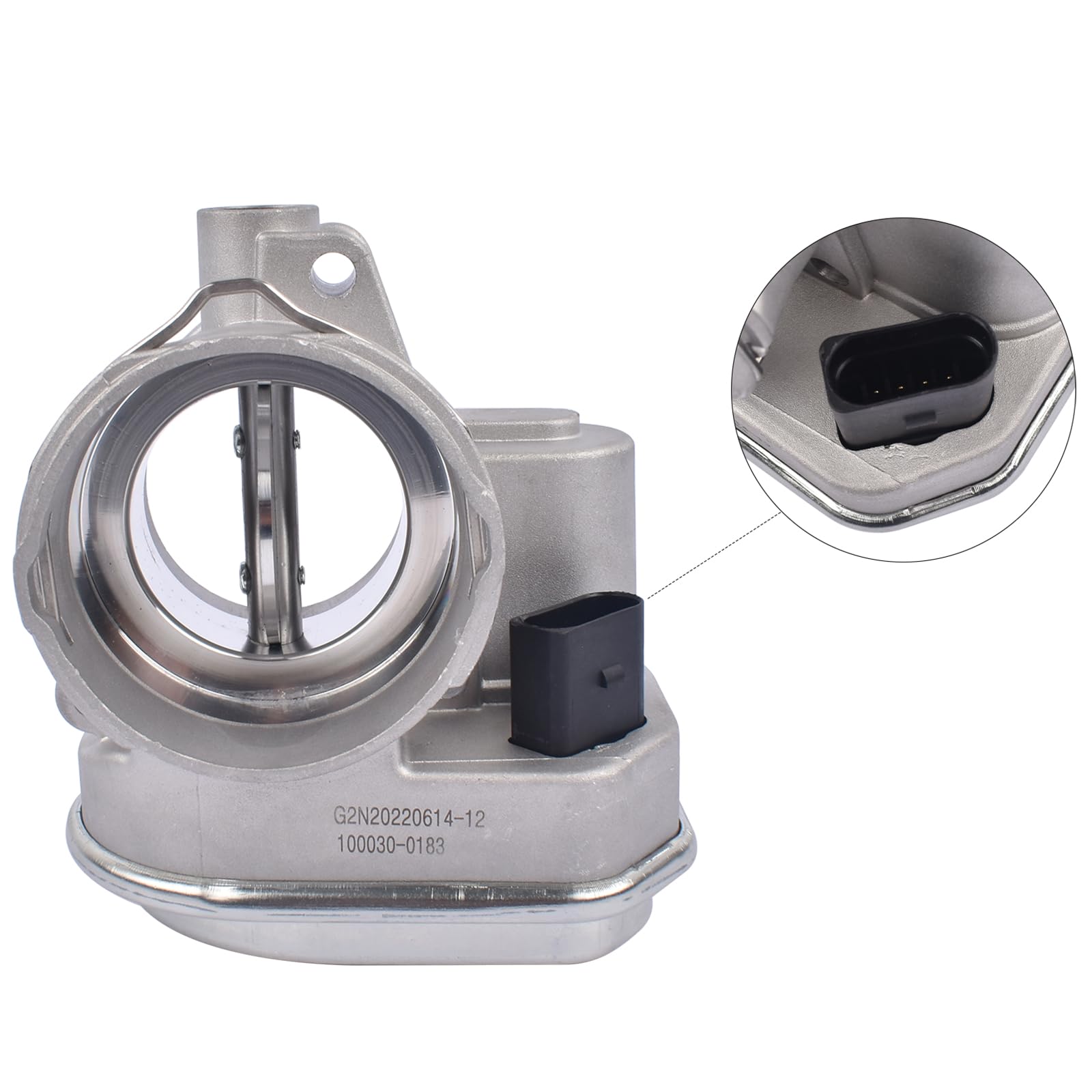 Válvula de control de la válvula de mariposa compatible con P.as sa.t G0lf IV V T0uran A3 1.9 2.0 TD1 16V 038128063G 038128063L cuerpo del acelerador