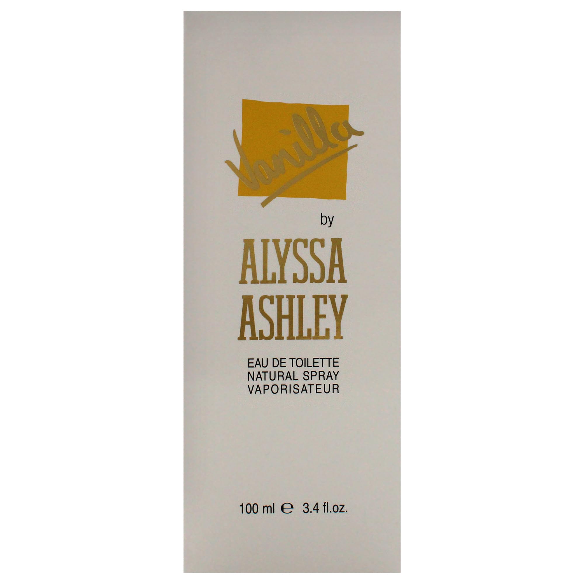 Alyssa Ashley - Vanilla Eau de Toilette, Profumo alla Vaniglia - 100ml
