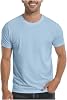 Mens Summer T-Shirt Soft Casual Basic Short Sleeve Dressy Cotton Shirt, Breathable Tshirts for Man, Mens Graphic T-Shirts