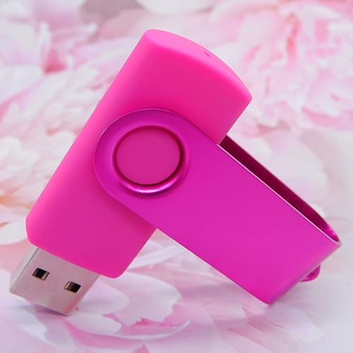 Miniatura 6 de Memorias USB de 4 GB Memory Sticks Pulgar Drive Pen Jumpdrive U Disk con adaptador tipo COTG para alumnos y estudiantes (rosa)