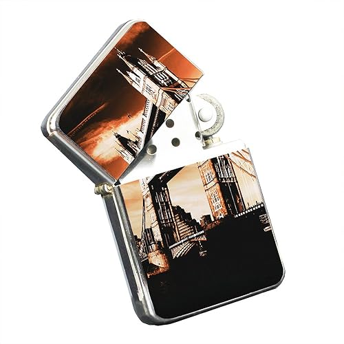 London Bridge - Silver Chrome Pocket Lighter