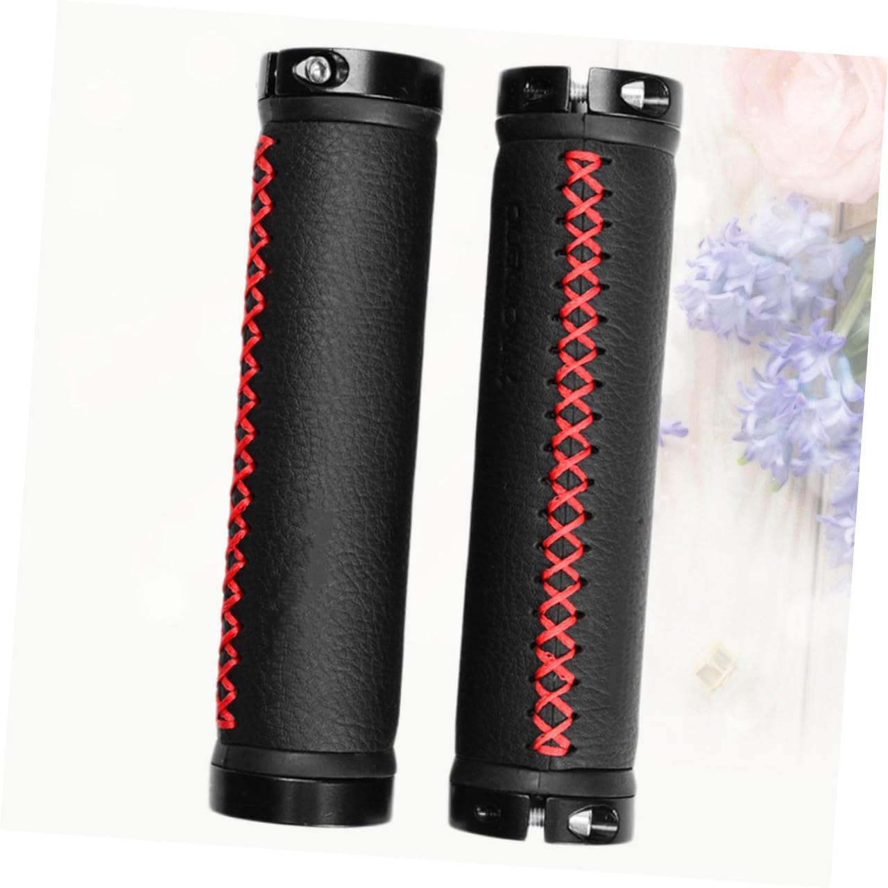 TOYANDONA poignée de vélo Guidon de vélo Accessoires Montagne poignée de Cycle poignées de Guidon à vélo poignées de vélo Noir