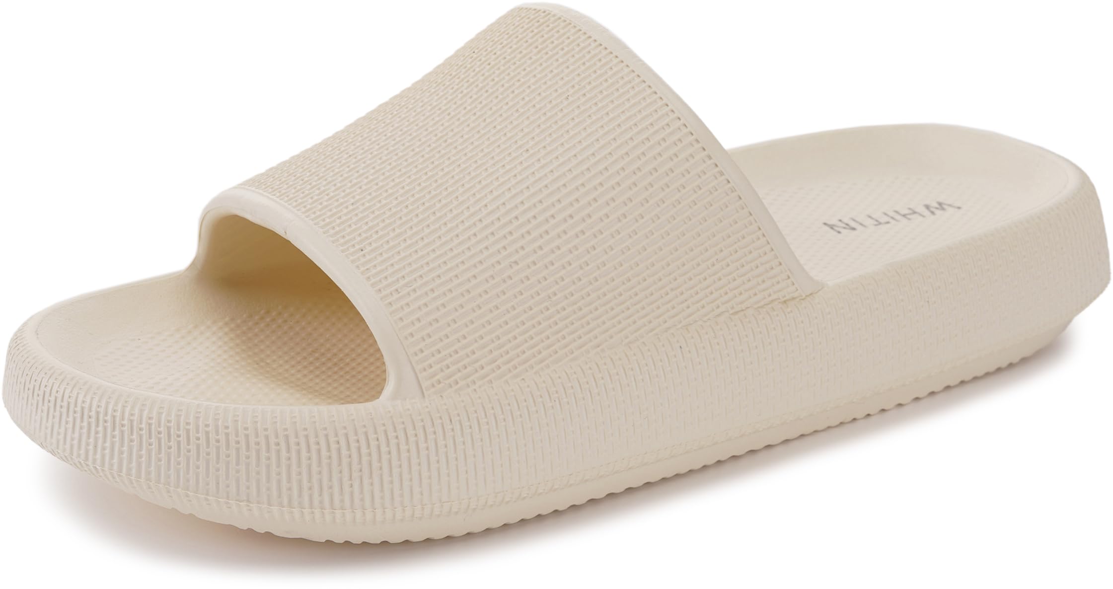 Pillow Slippers for Women Non Slip | Cushioned Thick Sole Slides | Quick Drying Bathroom Sandals