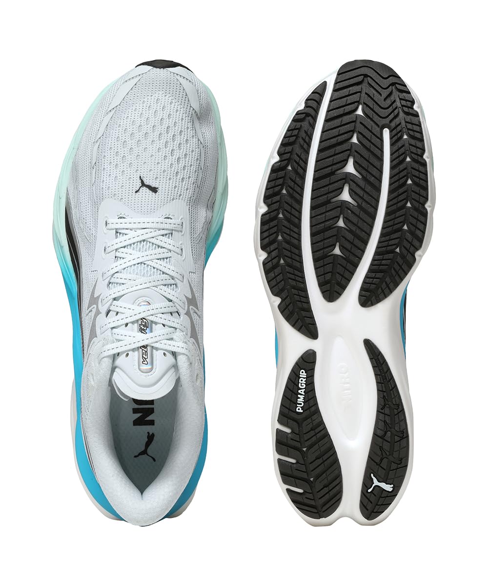 Puma Herren Velocity Nitro 4 Sea Glass-Speed BlueSchuhe