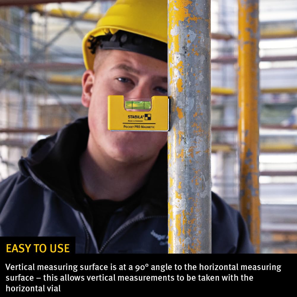 Stabila Pocket Level PRO - Magnetic Level -6