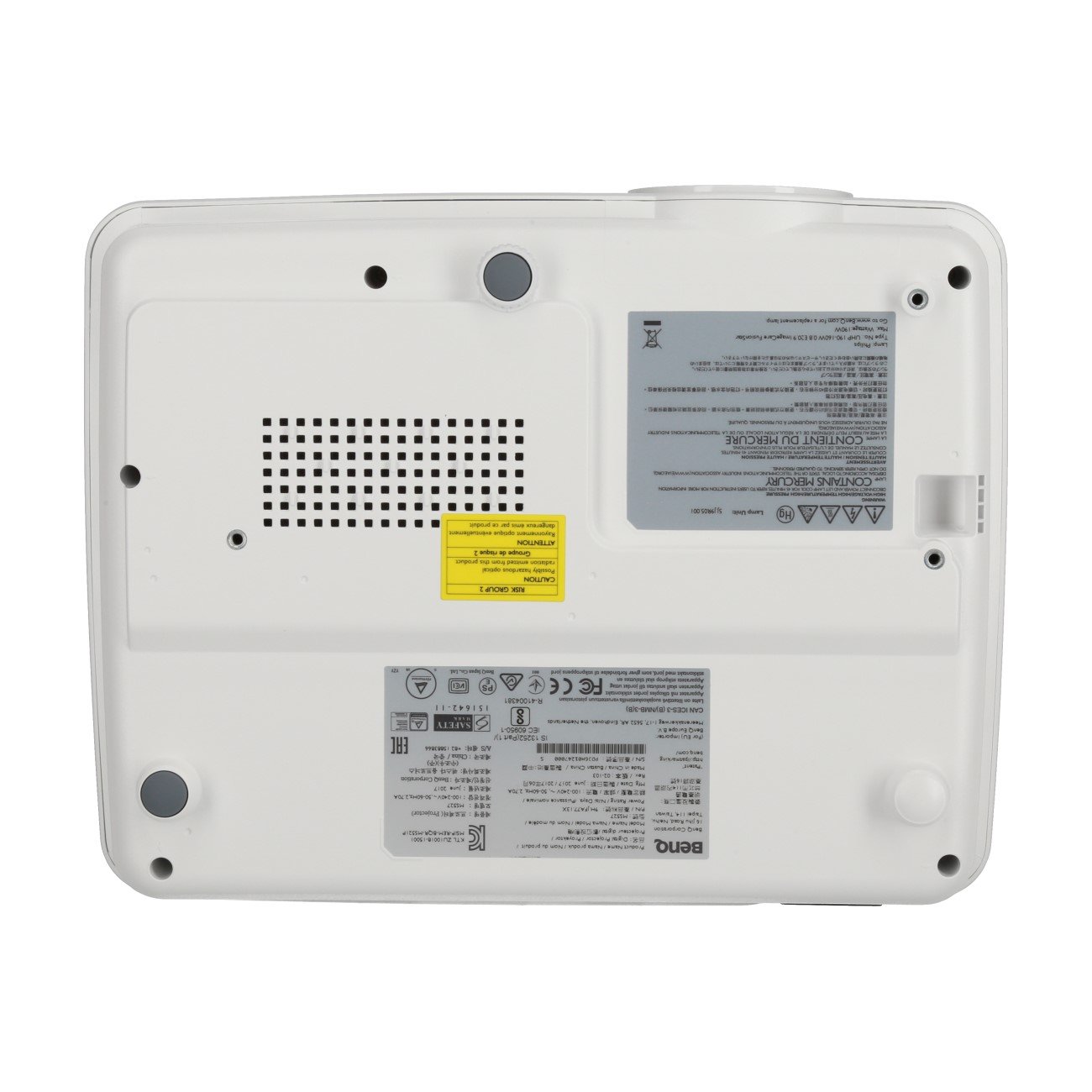 BenQ MS527 SVGA 3300 ANSI Lumen Projector for Home and Office