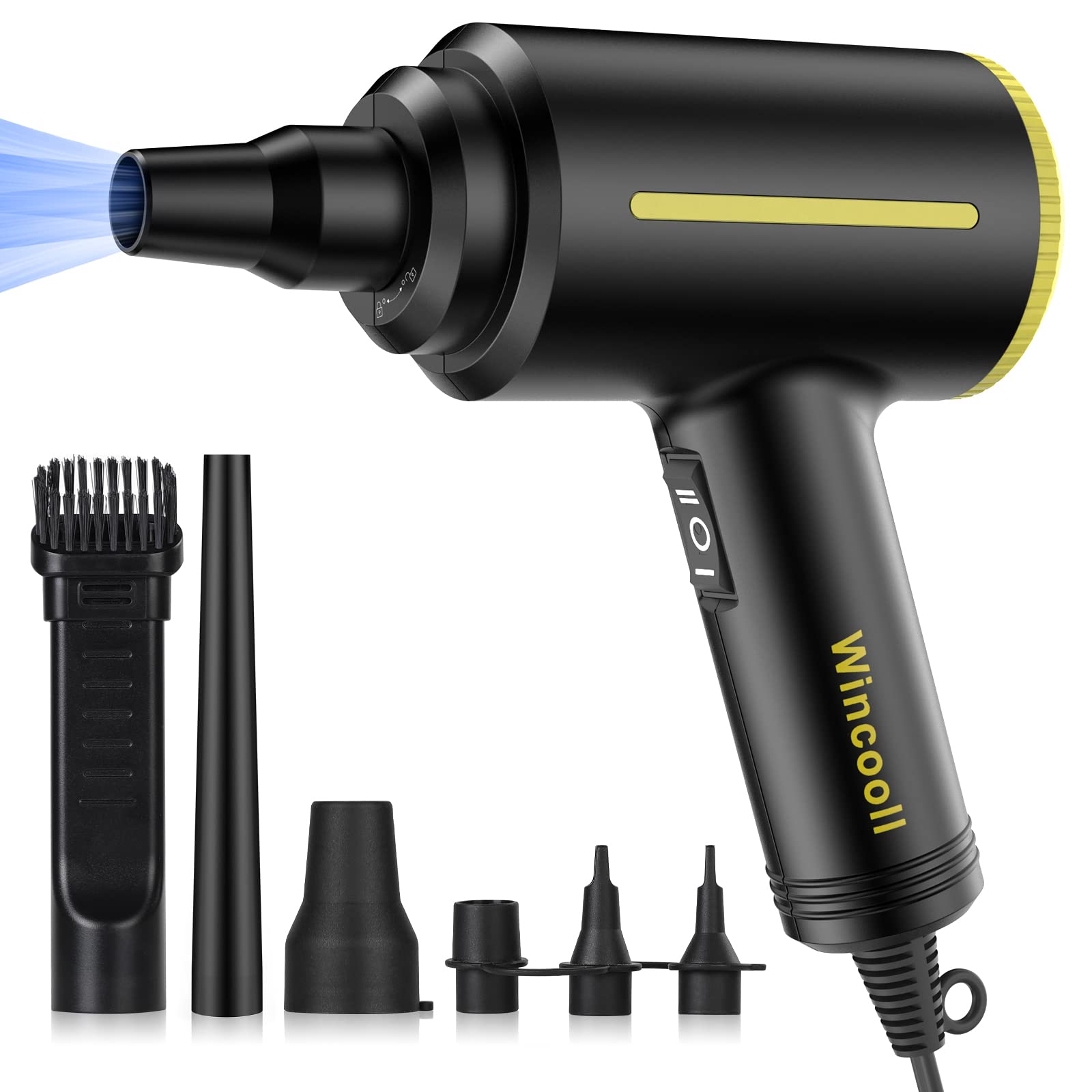 Buy Compressed Air Duster, 500watts Electric Air Duster for Computer