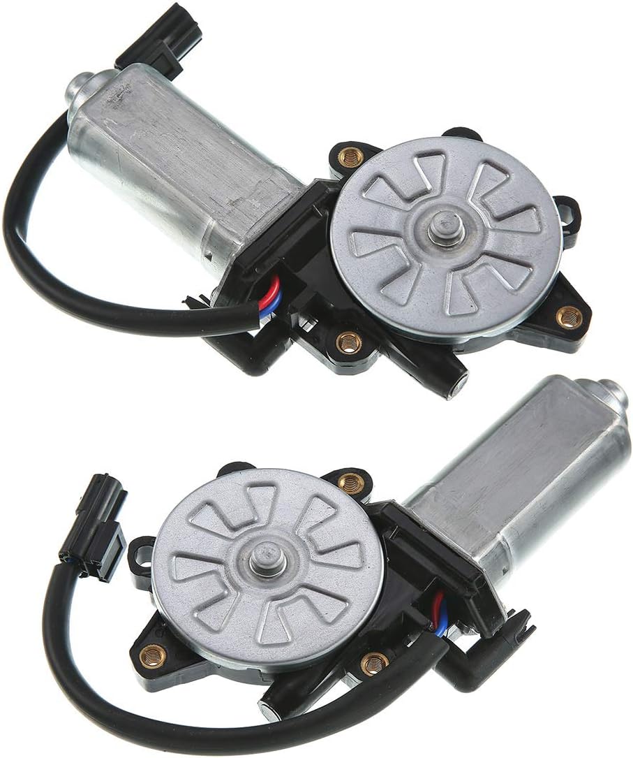 A-Premium Left and Right Power Window Lift Motor Compatible with Land Rover Discovery 1994-2004, Range Rover 1987-1989, Driver and Passenger Side, 2-Pc Set, Replace# CUR100440