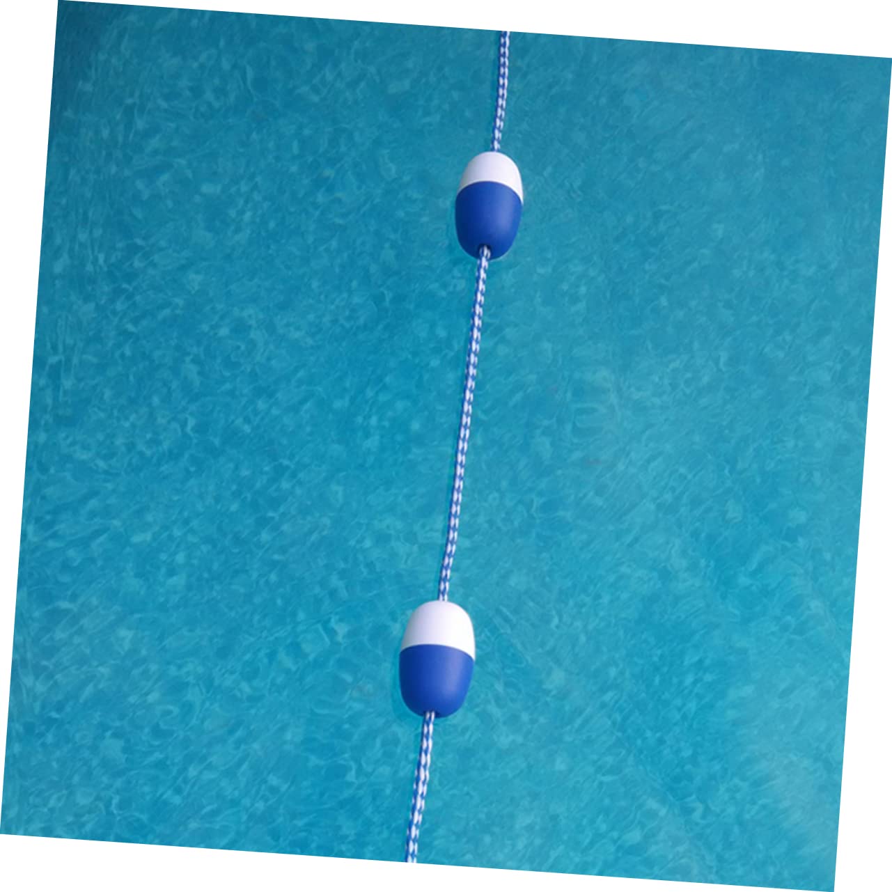 Stabiles 7 m langes Schwimmbad-Trennseil mit schwimmendem Ball, wasserdichter Schwimmmarker für Pooltraining und Schwimmzubehör